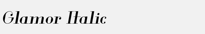 Glamor Italic
