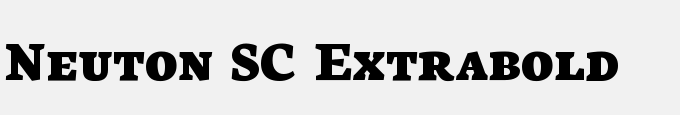 Neuton SC Extrabold
