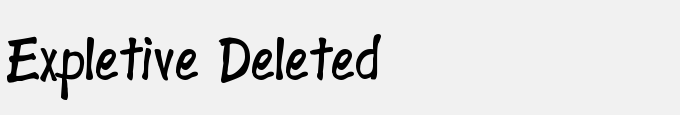 Expletive Deleted