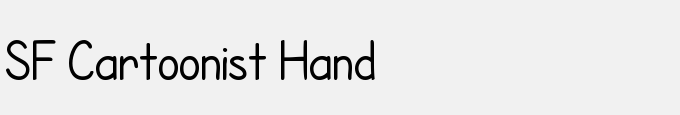SF Cartoonist Hand