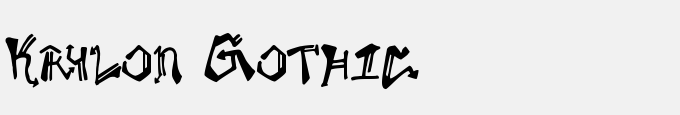 Krylon Gothic