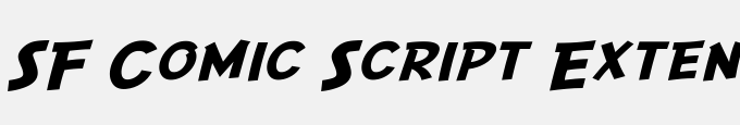 SF Comic Script Extended