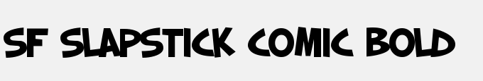 SF Slapstick Comic Bold