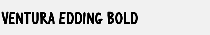Ventura Edding Bold