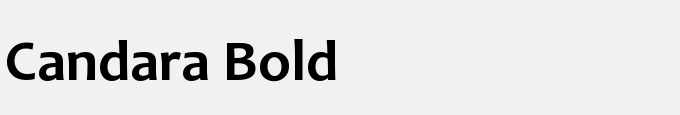 Candara Bold