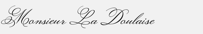 Monsieur La Doulaise Regular