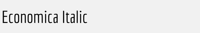 Economica Italic
