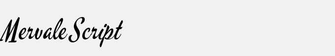 Mervale Script
