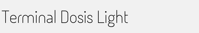 Terminal Dosis Light