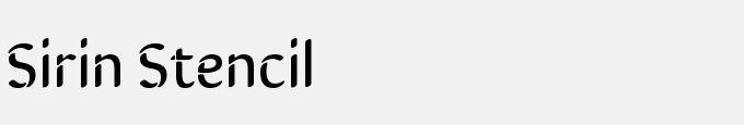 Sirin Stencil