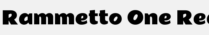 Rammetto One Regular