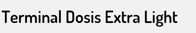 Terminal Dosis Extra Light