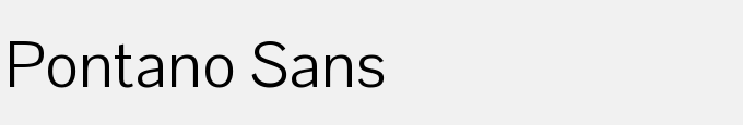 Pontano Sans