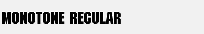 Monotone Regular
