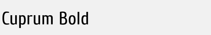 Cuprum Bold