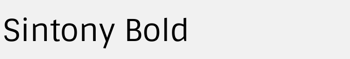 Sintony Bold