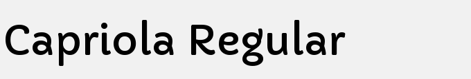 Capriola Regular