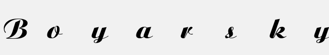 Boyarsky Bold Italic:00