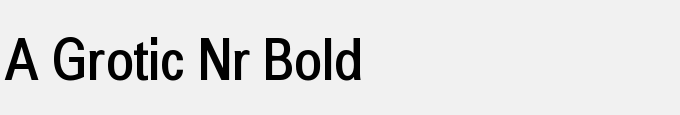 A_Grotic Nr Bold