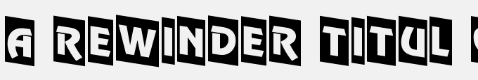 A_Rewinder Titul Cm Dn