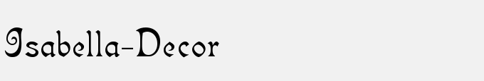 Isabella-Decor