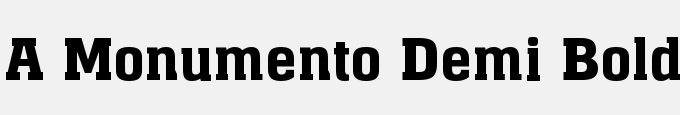 A_Monumento Demi Bold