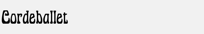 Cordeballet