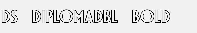 DS Diploma-DBL Bold