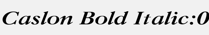 Caslon Bold Italic:001.001