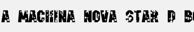 A_Machina Nova Star D Bold