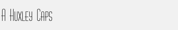 A_Huxley Caps