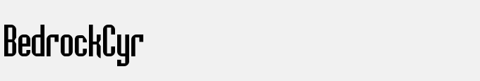 Bedrock-Cyr