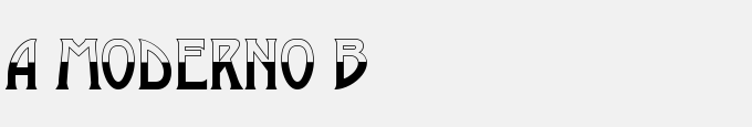 A_Moderno B&W