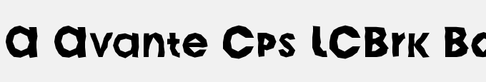 A_Avante Cps LCBrk Bold