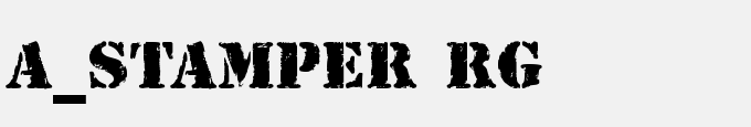 A Stamper Rg&Bt