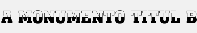 A_Monumento Titul B&W Bold