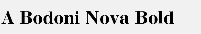A_Bodoni Nova Bold