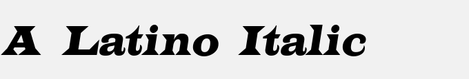 A_Latino Italic