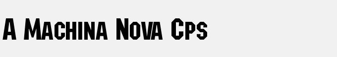 A_Machina Nova Cps