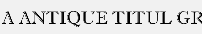 A_Antique Titul Gr