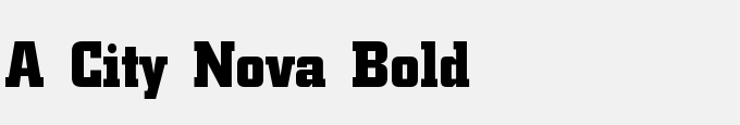 A_City Nova Bold