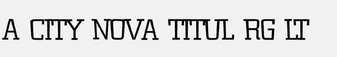 A_City Nova Titul Rg Lt