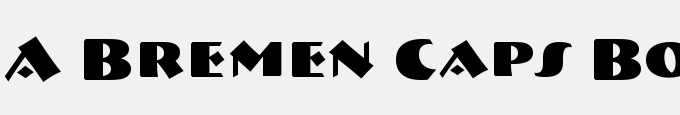 A_Bremen Caps Bold