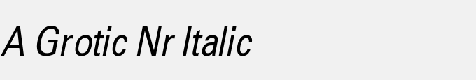 A_Grotic Nr Italic