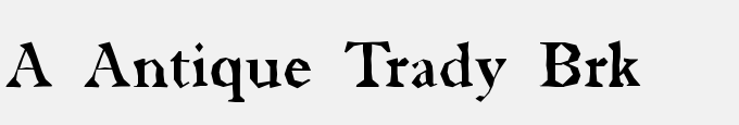 A_Antique Trady Brk