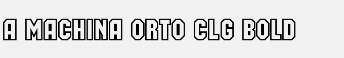 A_Machina Orto Clg Bold