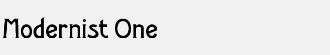 Modernist One