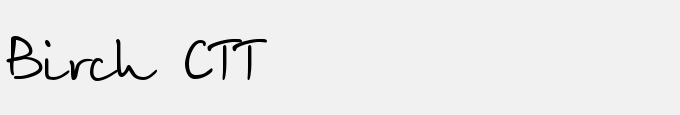 Birch CTT