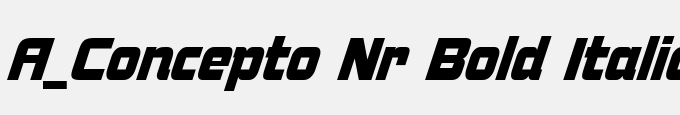 A_Concepto Nr Bold Italic
