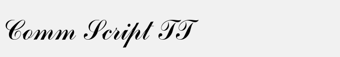 Comm Script TT